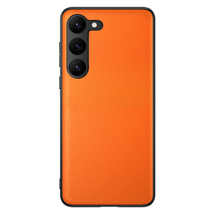 For Samsung Galaxy S23 Shockproof PU Leather TPU PC Cell Phone Cover Anti-Fingerprint Phone Case For Samsung Galaxy S23 Shockproof PU Leather TPU PC Cell Phone Cover Anti-Fingerprint Phone Case